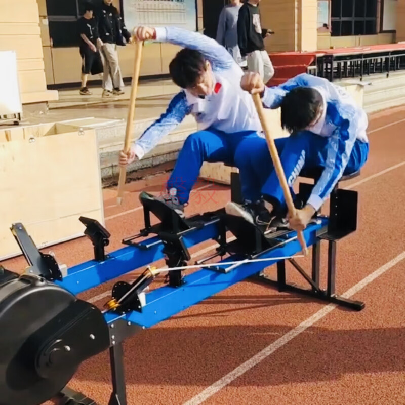 New c2 dragon boat competition dynamometer commercial wind resistance rowing machine left and right double row dragon boat trainer fitness equipment dragon boat dynamometer carbon fiber handle