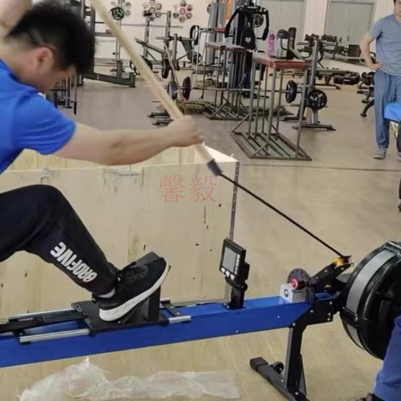 New c2 dragon boat competition dynamometer commercial wind resistance rowing machine left and right double row dragon boat trainer fitness equipment dragon boat dynamometer carbon fiber handle