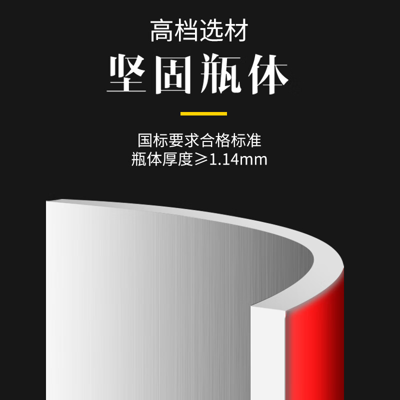 Xingzhe'an 25-year-old new national standard portable low-temperature water-based fire extinguisher 3L MS/ABEF3 I