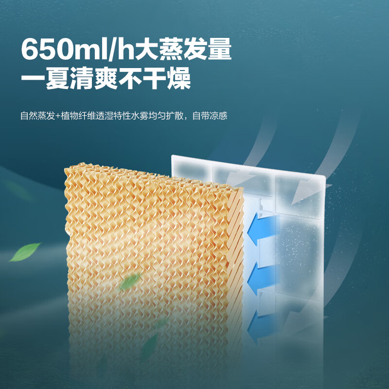 Gree household air conditioner fan cooling fan negative ion purification silent floor air cooler water cooling tower fan powerful cooling small air conditioner KS-05X60Dg
