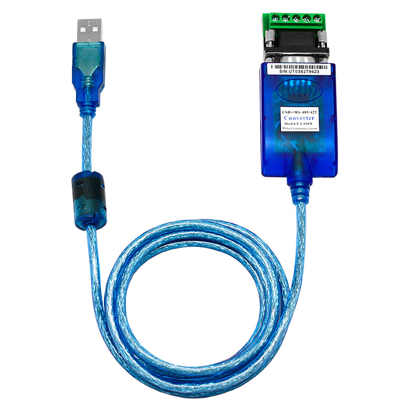 Yue Changsheng Utek USB to Rs485/422 data cable Ver 1.0 adapter communication model anti-surge serial port bidirectional UT-890 (FTDI solution) 3m