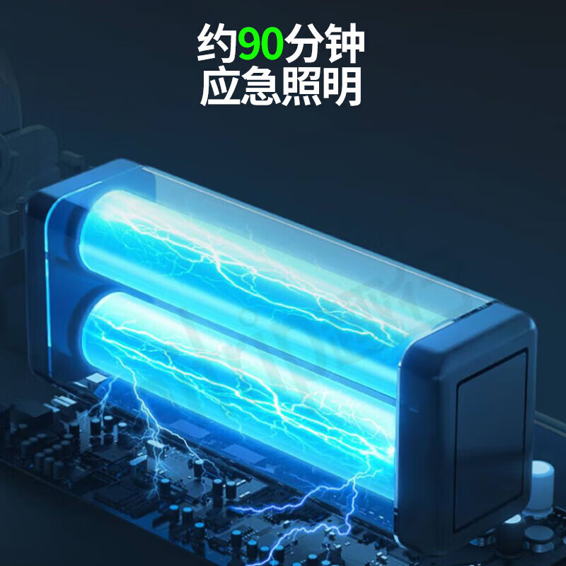 Quxing safety exit indicator light A-type fire emergency evacuation sign light national standard CCC escape lighting single-sided forward