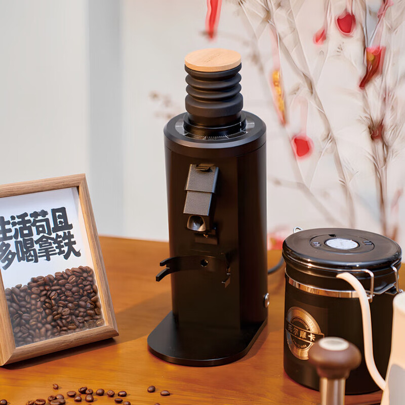 UlTIMATELY Dreamer HB64V3 Pro Italian SOE single-dose household electric coffee grinder HB64 Youth Edition Silver