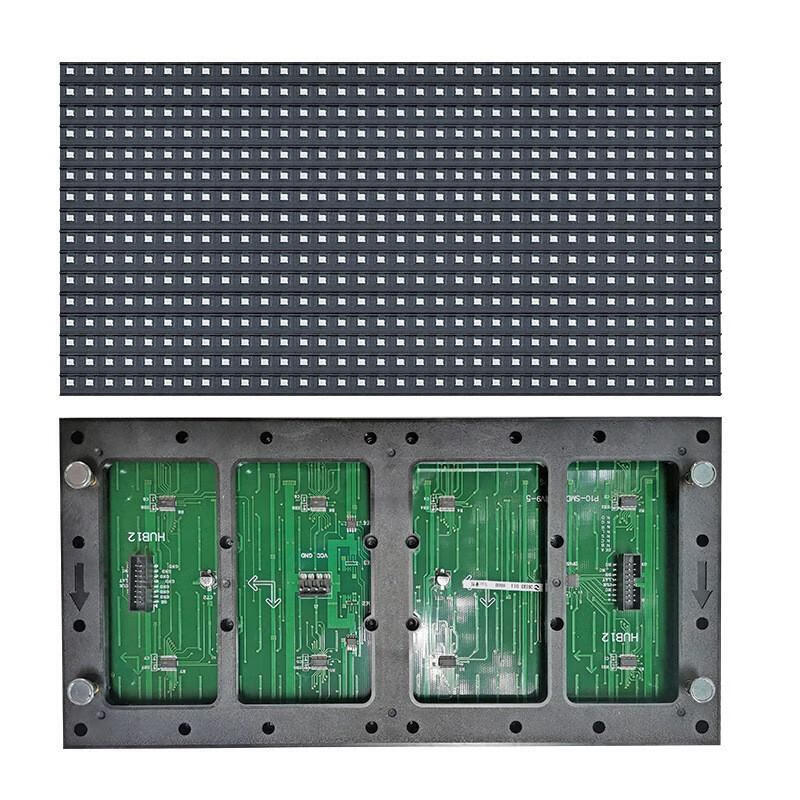LED display surface mount P10 full color unit board outdoor door electronic billboard subtitles indoor accessories module asynchronous sending box