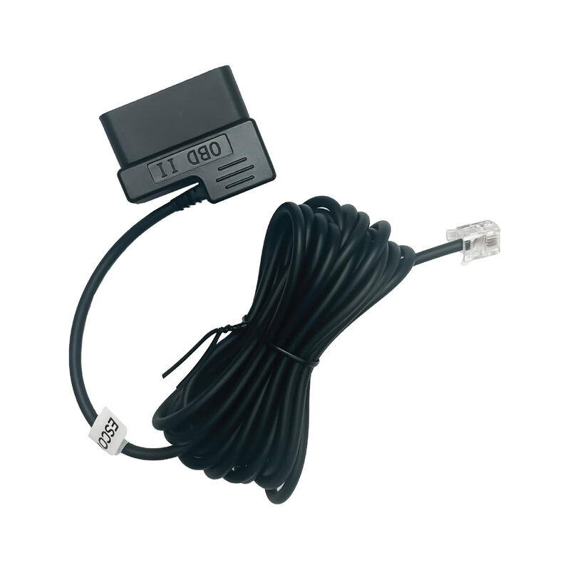 Escort radar detector power cord OBDII to RJ11 plug and play compatible with multiple models