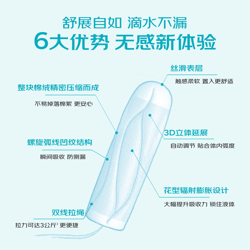 O.b. tampon medium flow ordinary type 32 swimming non-catheter built-in menstrual tampons Aunt sanitary napkins self-operated