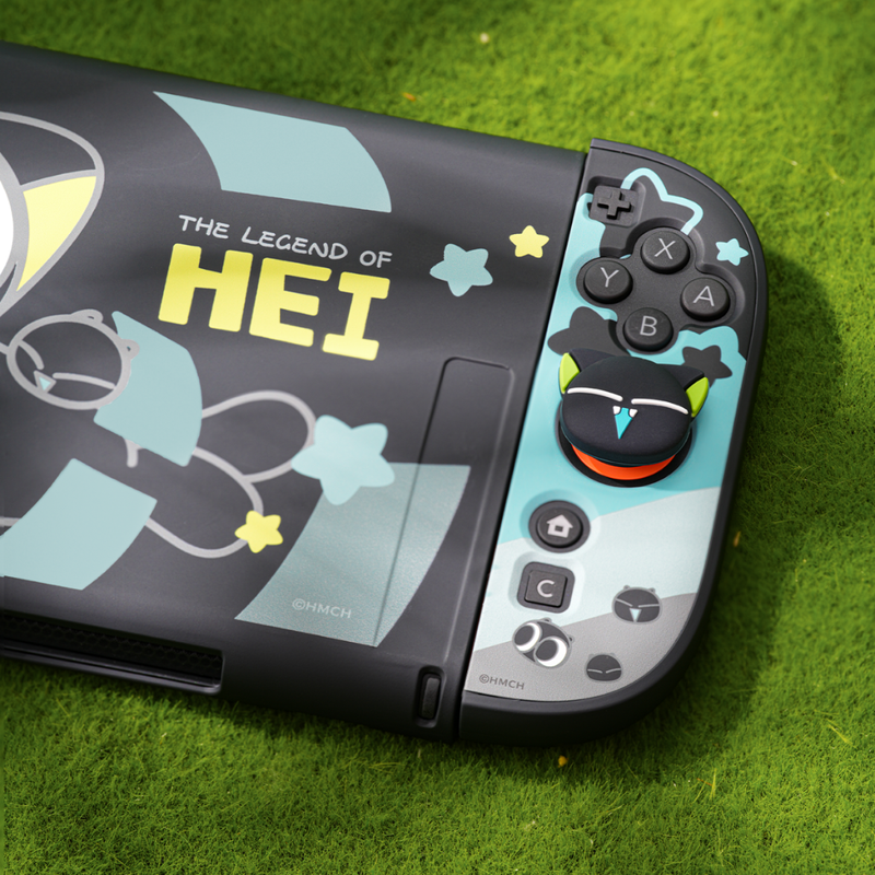 I really want Nintendo Switch2 protective shell NS2 Luo Xiaohei protective shell split original bracket hard shell anti-fall portable cute cartoon switch2 generation game console accessory shell