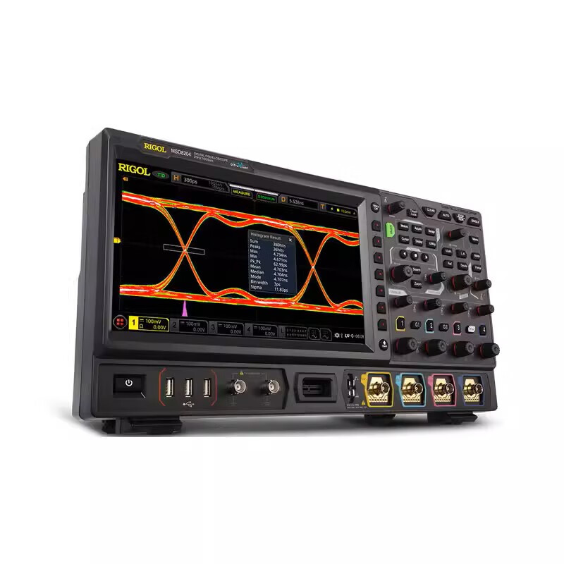 RIGOL Puyuan digital oscilloscope MSO8000MSO8064MSO8104 four-channel eye diagram jitter analysis MSO8064 (600MHz four-channel)