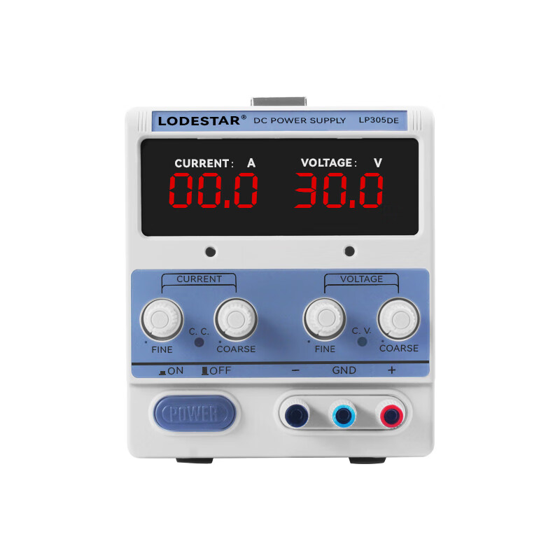 LODESTAR linear adjustable DC regulated power supply 30V5A low ripple digital display voltage regulator high stability aging power supply LP305DE 30V5A best-selling model with handle