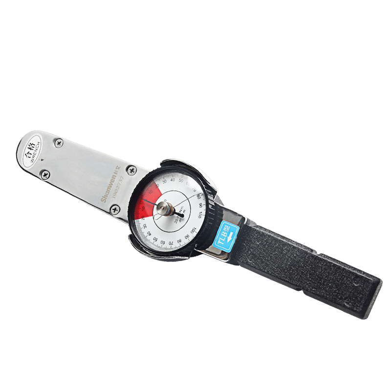 Yue Changsheng genuine Shanwen TLB test torque wrench dial kilogram pointer torque wrench two-way sleeve torque tool TLB-1N
