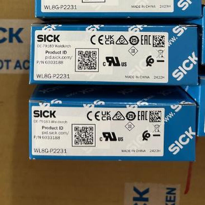 German SICK photoelectric switch WL8G-P2231