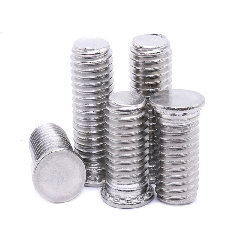 Renjuyi FHS304 stainless steel pressure riveting screws pressure plate screws pressure riveting studs pressure riveting parts riveting screws M3-M8 M3*6 (5000 pieces)