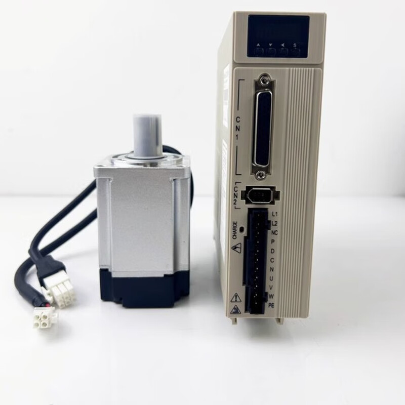 Yue Changsheng 60/80/110/130 AC servo motor set 400W750W bus ECAT/communication 485 driver 80 servo 2.4NM750W3000 turn set bus Ethercat multi-turn horizontal use