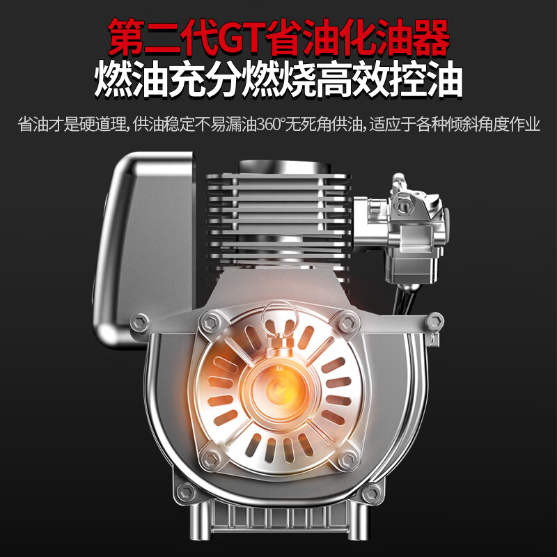 Plande gasoline lawn mower high-power lawn mower four-stroke backpack weeder agricultural land reclamation brush cutter