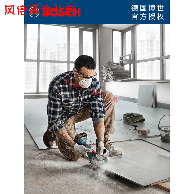 Bosch brushless motor handheld angle grinder GWS180-LI lithium battery 18V heavy-duty cutting machine grinding 125 tool box