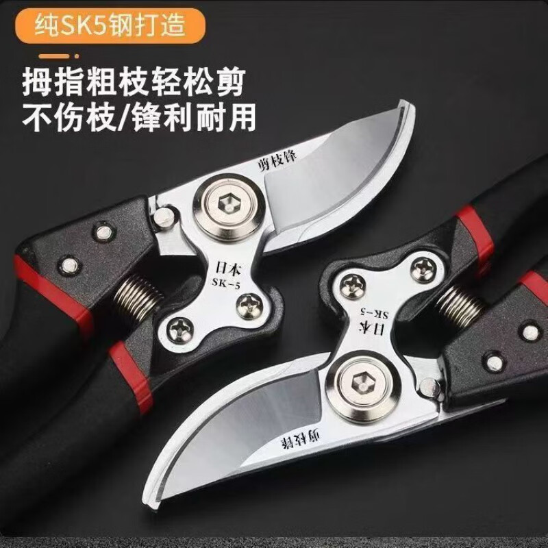 FANCYCHIC German craftsmanship imported steel branch shears tree shears fruit tree shears pruning scissors household flowers and grapes pruning branches German imported steel blades nationwide fast delivery super labor-saving original German thick branch shears sk+5