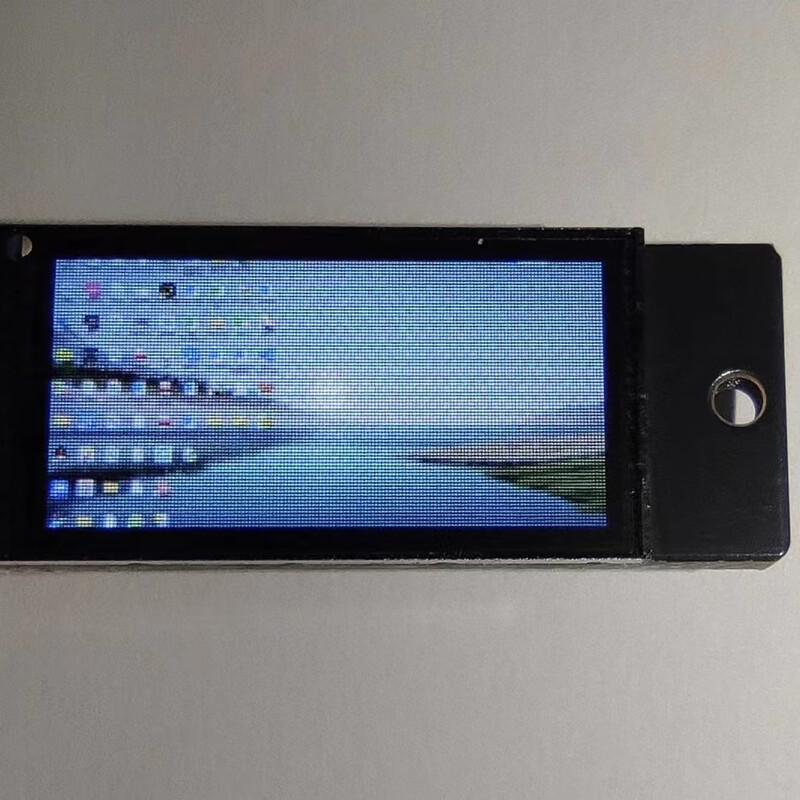 USBDM USB screen 0.96 inch 16-bit color screen touch screen high resolution driver-free automatic recognition flash memory chip color screen display high definition USB computer small screen (resolution 160*80) - spare parts