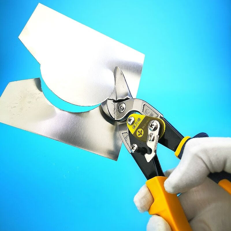 Baoli's heavy-duty iron shears, industrial-grade aviation shears, offset shears, integrated gusset plate keel shears, stainless steel plate scissors, 10-inch heavy-duty offset shears