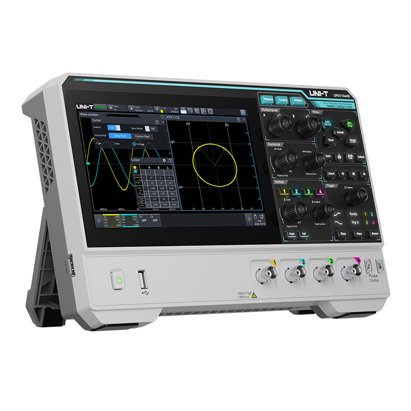 Unilever UPO1154HD four-channel digital oscilloscope 12bit high-resolution 150M bandwidth digital fluorescent oscilloscope