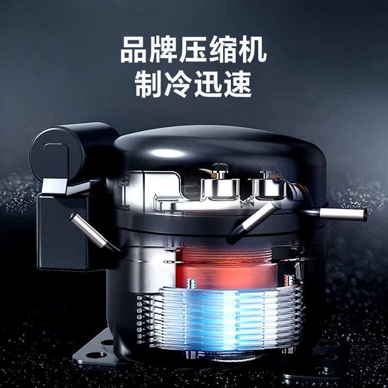 Royalstar commercial large-capacity full-freezer horizontal household refrigerated freezer dual-temperature commercial large freezer freezer display cabinet refrigerator 528 1.5 meters single temperature - intelligent temperature control - 6D copper tube first-class energy efficiency