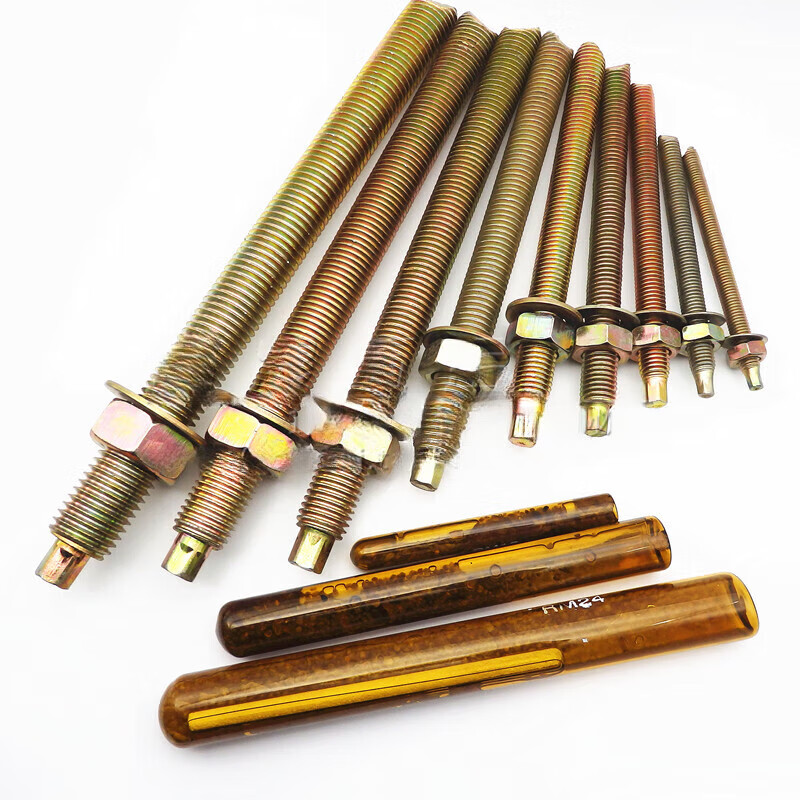 FHJQB chemical anchor chemical bolt national standard construction expansion wire M8*110 (price of 20 sets) contains chemicals
