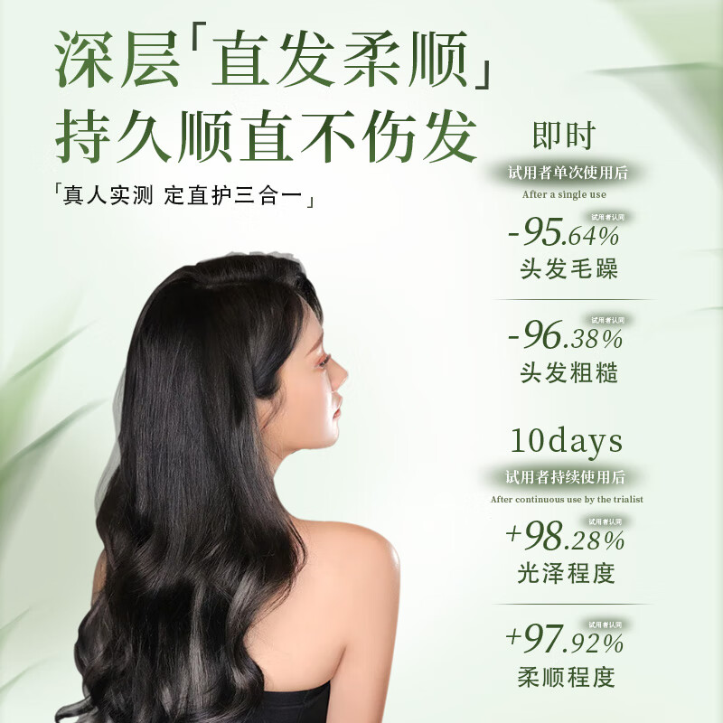 Facola Protein Hair Straightening Cream-300ML No-pull, no-clip hair straightening and styling household softener-direct supply from the brand