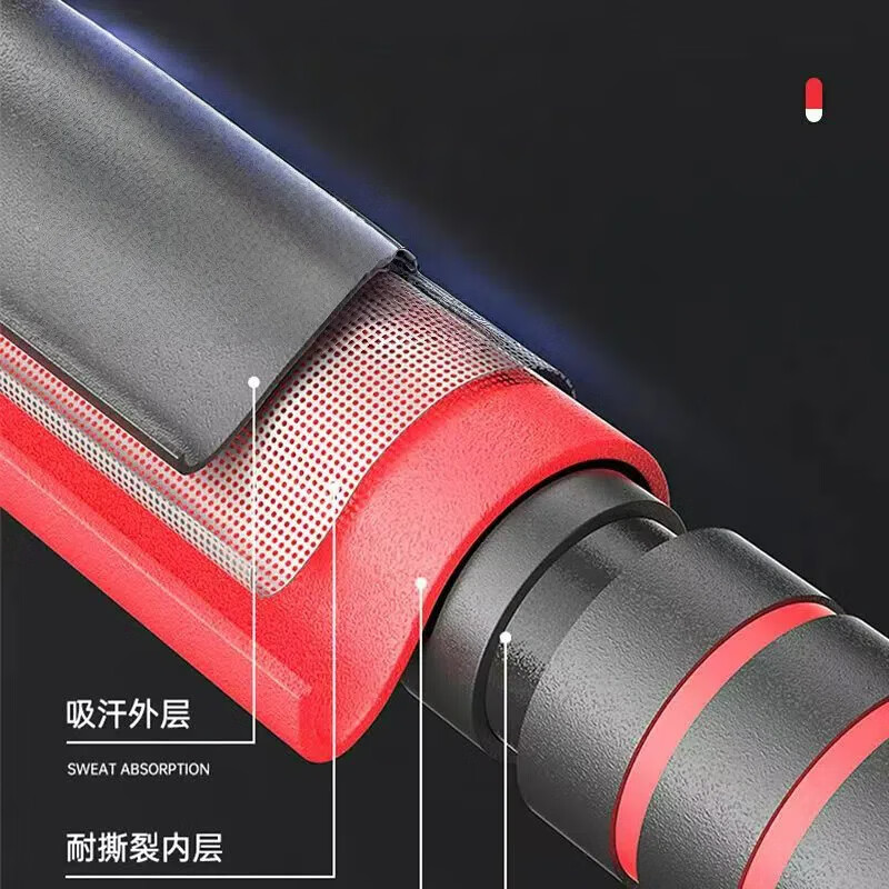 Self-swimming horizontal bar indoor pull-up device without punching horizontal bar home indoor fitness equipment door horizontal bar for adults and children double level - installation distance 70-96cm