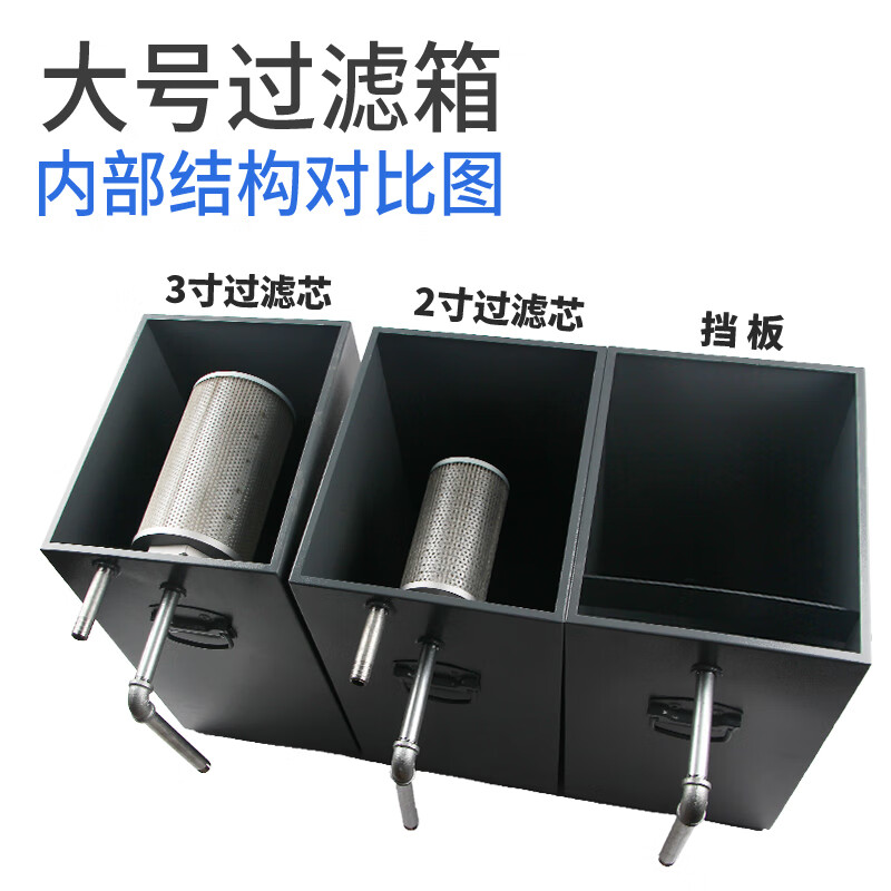 Stanley wire cutting water tank filter box filter sedimentation tank expansion tank expansion 30L 60L capacity cooling oil medium 400*300*400+3 inches 100 mesh