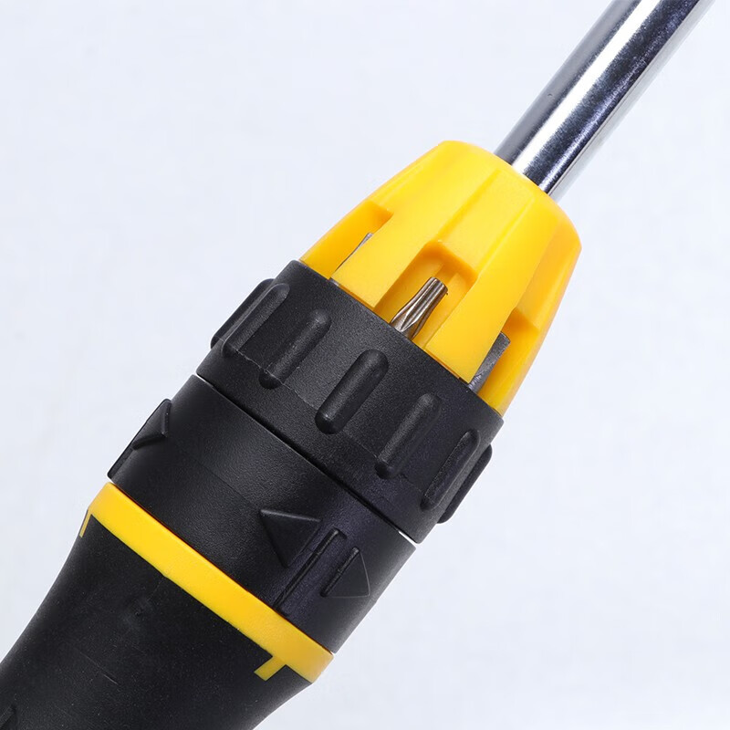 Stanley (STANLEY) 11-piece set of ratchet head screwdrivers household multi-functional cross-shaped shaped screwdriver STHT68010-8