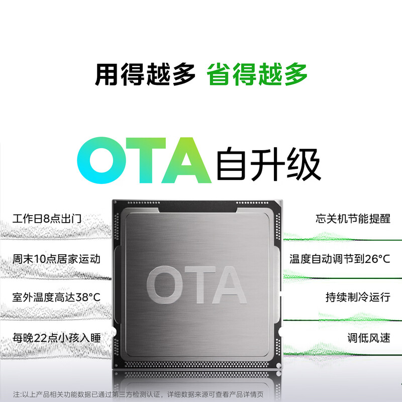 Midea air conditioner, cool and energy-saving, large 1 horse, new level of energy efficiency, frequency conversion for heating and cooling the bedroom, double row copper tube evaporator, air conditioner hang-up state subsidy KFR-26GW/N8KS1-1