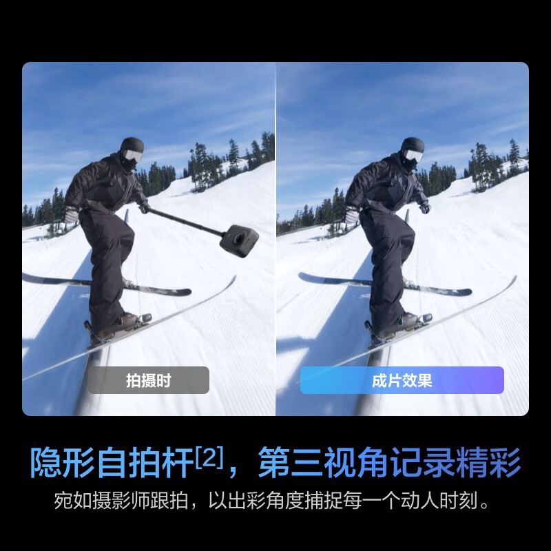 DJI Osmo 360 Play Kit 8K HD panoramic action camera built-in storage anti-shake waterproof motorcycle riding diving ski handheld Vlog camera