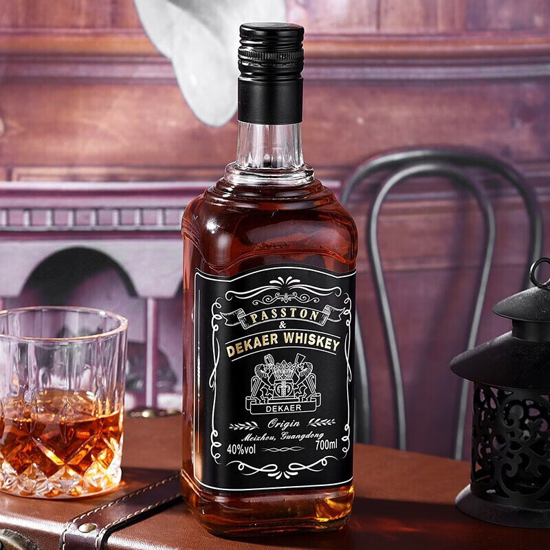 PASSTON Decca Whiskey 40% 700ml single bottle Scottish wine spirits bar mixology gift giving New Year's Day