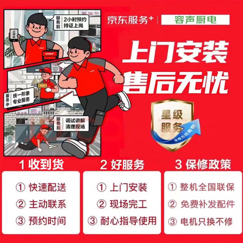 Rongsheng range hood household range hood with large suction power 25m top-suction T-type European-style automatic cleaning range hood first-class energy efficiency CXW-328-RST32-8