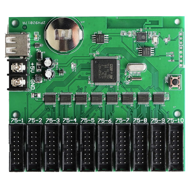 Ruihexin RHX8-Q8B Q10 door head full-color LED display bar screen control card Android Apple mobile phone WIFI RHX8-Q10