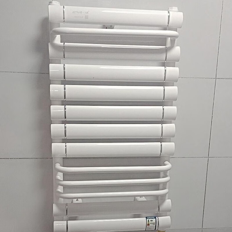 Qinkai home radiator copper-aluminum composite water heating radiator towel rack small basket bathroom wall-mounted bathroom floor heating copper and aluminum style 400*1200