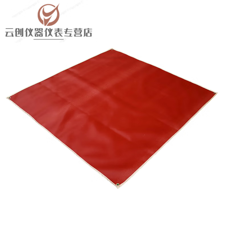 Medium silicone fire blanket for welding, temperature resistant to 1000 degrees, welding slag resistant, fire industry chemical 4S shop silicone fire blanket, 1mm white, 2 meters, 3 meters, temperature resistant to 550 degrees