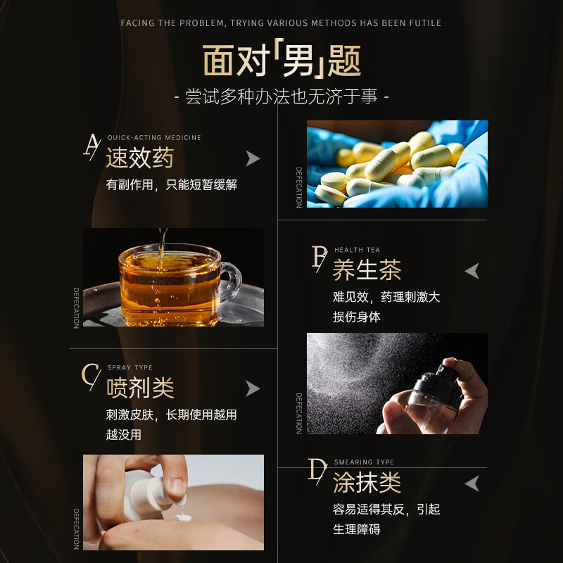 Skyoo American brand maca oyster tablets nourish the kidneys, strengthen yang, support erection, delay hardening, arginine, adult men's health care