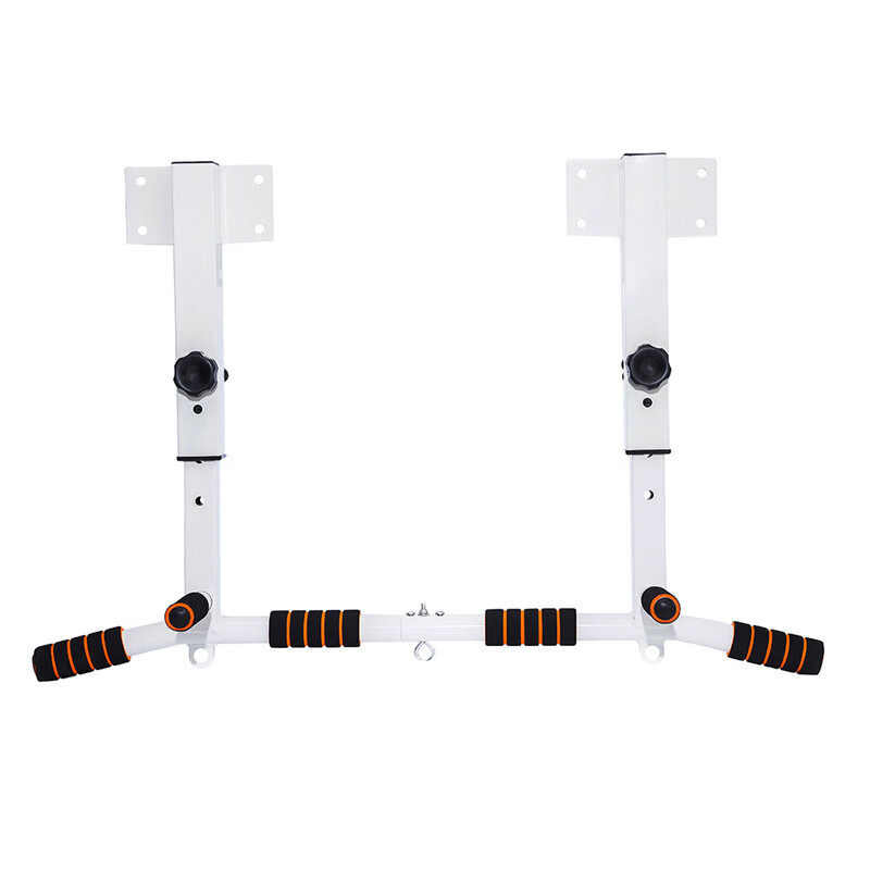 Shangqimai pull-up device home horizontal bar indoor wall-mounted thickened punched boom hanging top-mounted fixed fitness single bar side beam adjustable black