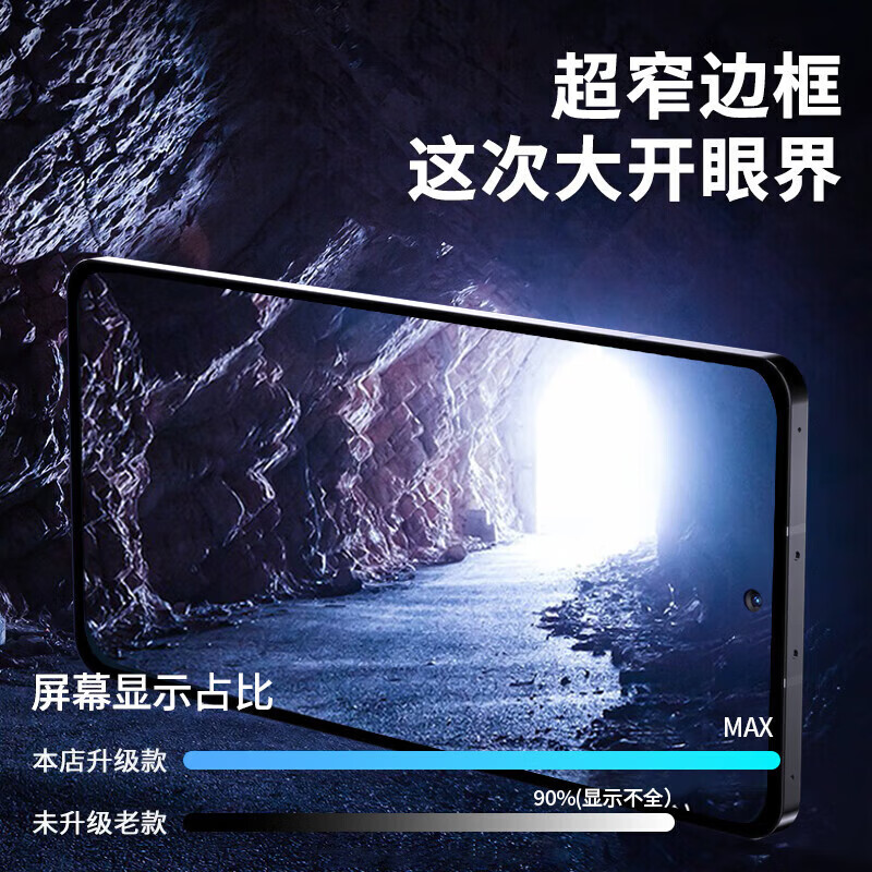 Mingying is suitable for high-definition 2-piece dust-free warehouse, Xiaomi 13 tempered film, Xiaomi 14 full-screen tempered glass, high-definition transparent mobile phone protective film, anti-fall dust-free warehouse