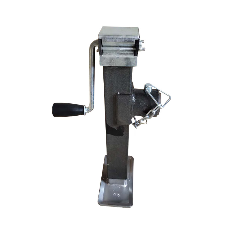 Shantou Lincun hand trailer jack hydraulic vertical trailer mechanical screw lifting bracket crane body support leg 25 tons 400 kg thickened