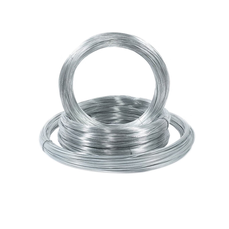 Qiaozhu Galvanized Iron Wire Iron Wire Anti-rust Electroplated Iron Wire Specification No. 8 (4mm thick) 10kg/bundle Unit Bundle Price per bundle