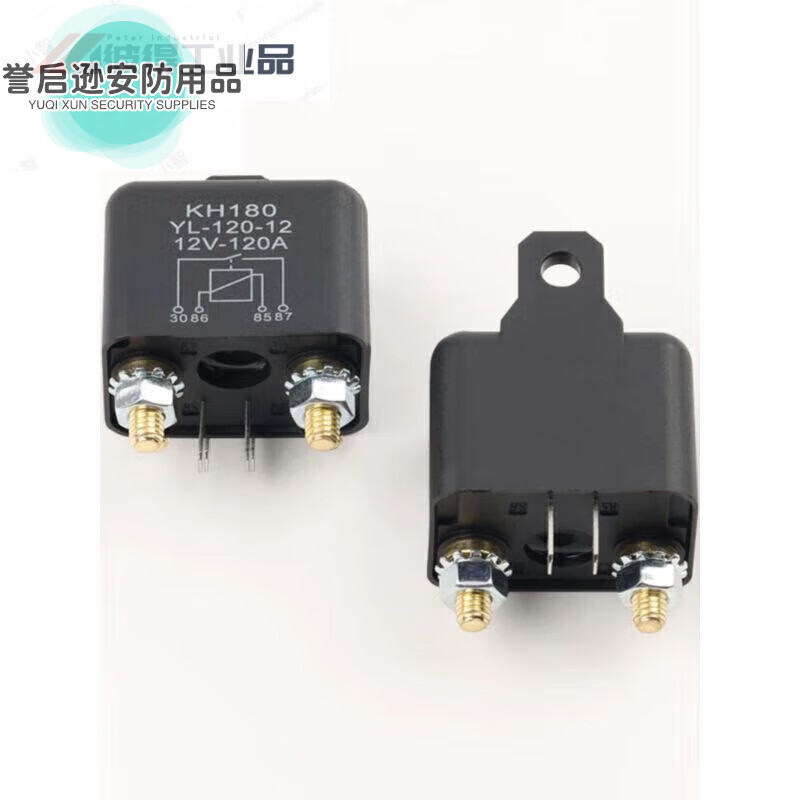 100A120a mini high current relay 12V24v new energy vehicle starting relay 4 pins high power 120A12V with accessories