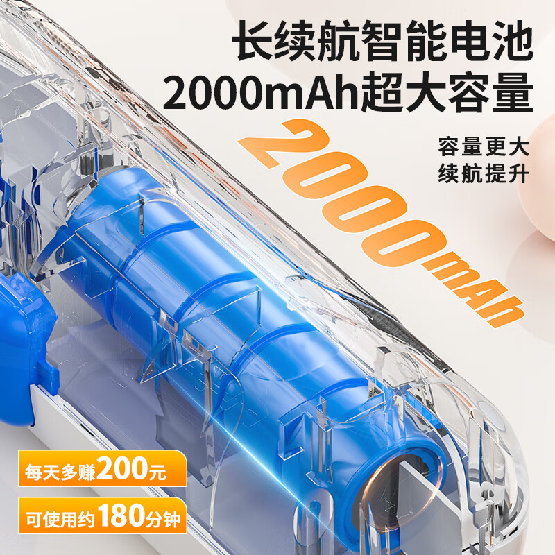 OLED electric scissors lithium-ion hand-held cloth cutting artifact clothing cardboard carpet leather cloth cutting machine cloth cutting machine 6.8VF household rechargeable cloth cutting shears alloy head * 2 + carton