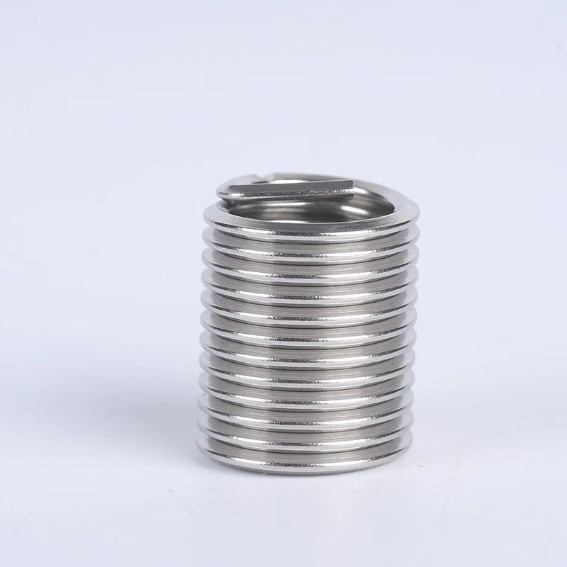 Steel wire screw sleeve 304 steel wire stainless steel screw sleeve braces screw thread sheath wire sleeve protective sleeve repair M1.6-M6 M1.6-0.35-1D (1000 pieces)