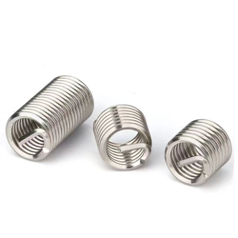 Thread protective sleeve stainless steel braces 304 internal thread fine tooth steel wire screw sleeve/steel wire/screw sleeve sheath wire sleeve complete set M8*1*1.5D/50 pieces