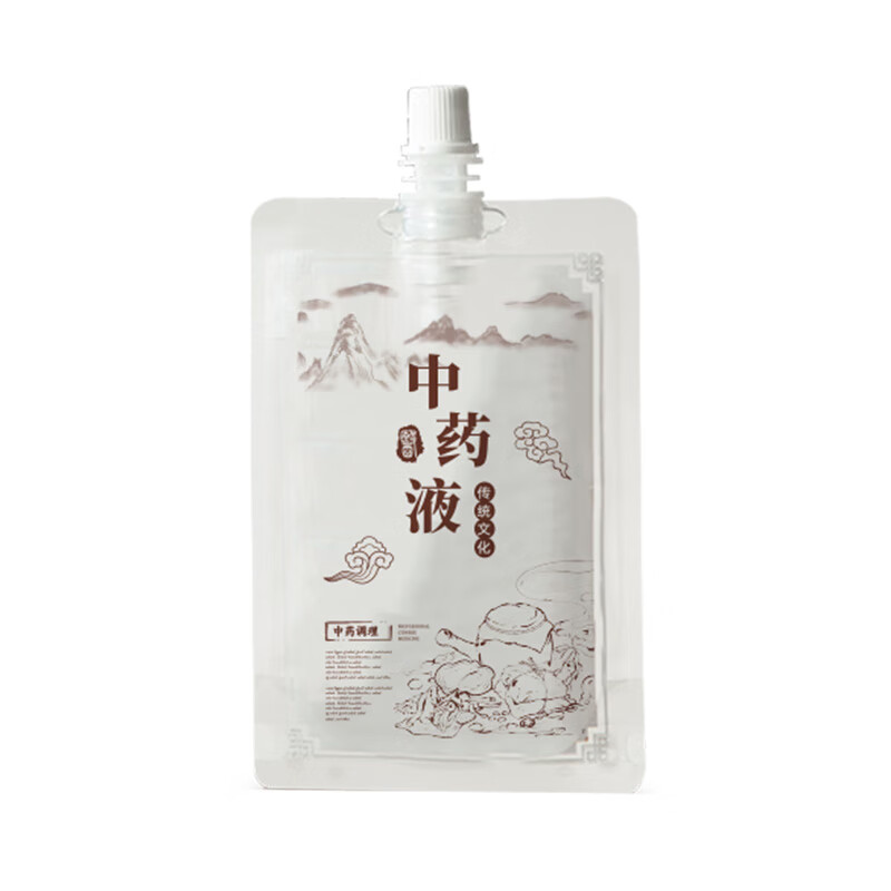 Made in Tokyo, Chinese medicine dispensing bags can be heated, food grade, disposable sealed Chinese medicine liquid bags 200ml, 50 pieces