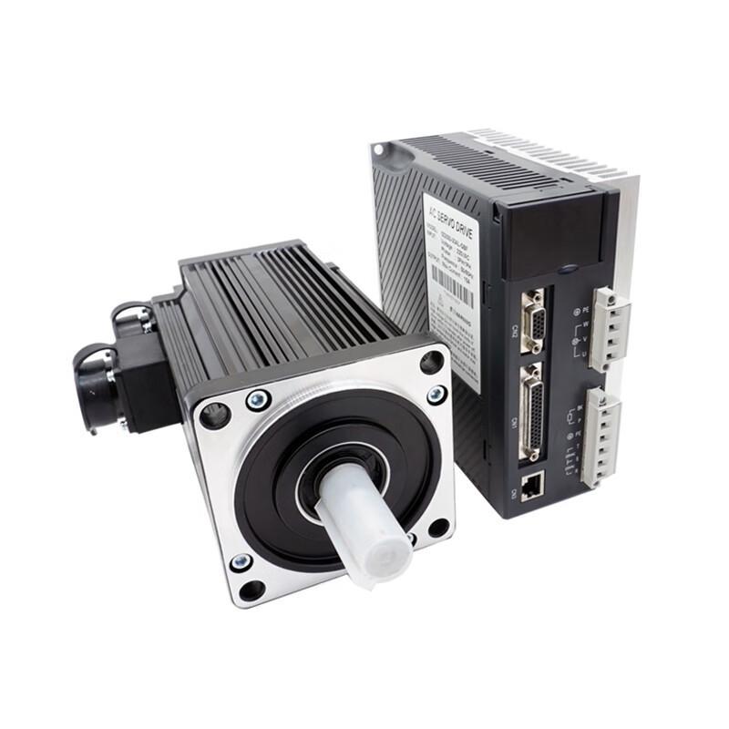 Yue Changsheng SD110 AC servo motor set SD300 drive 485 communication 1.2/1.8kw1.5kw era 110 servo 1.8KW set 3000 rpm 6NM with 24V brake (vertical)
