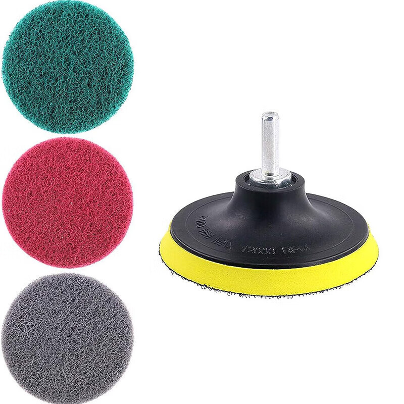 Fengxi polishing artifact tile electric scouring pad set marble stone cleaning brush wheel electric drill brush