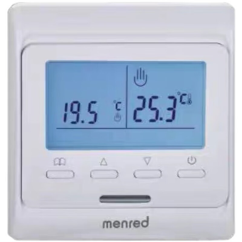 Manred water floor heating thermostat e51.716 electric floor heating thermostat e51.33 fresh air temperature control