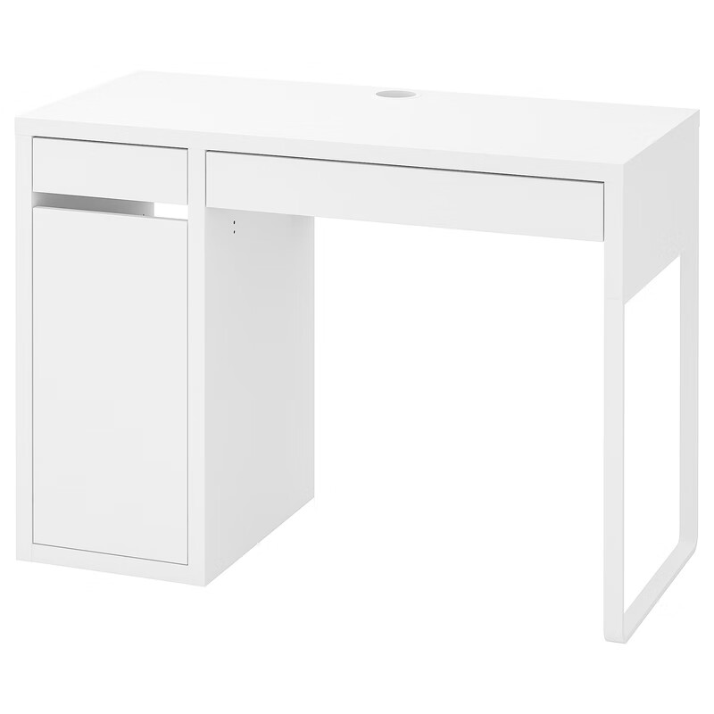 IKEA (IKEA) MICKE children's study table writing table home desk study table and chair homework table white desk